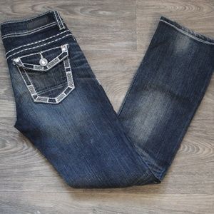 Daytrip Distressed Blue Jeans